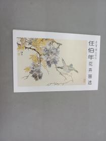 明信片  任伯年花卉画选   10张