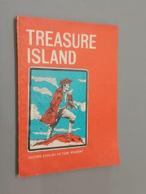 英文书：TREASURE  ISLAND   32开127页