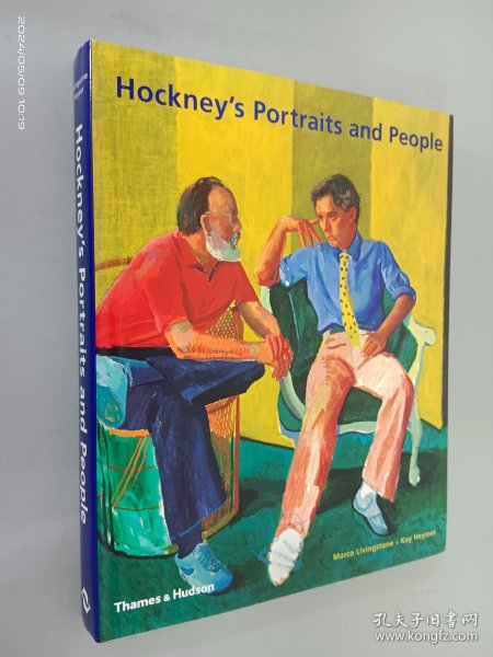 英文书 Hockneys Portraits & People（精装 16开 240页）