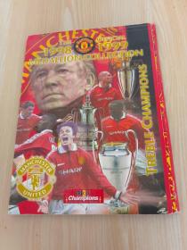 曼联三冠王官方纪念币套装：MANCHESTER UNITED THE OFFICIAL 1998-1999 MEDALLION COLLECTION   共16枚