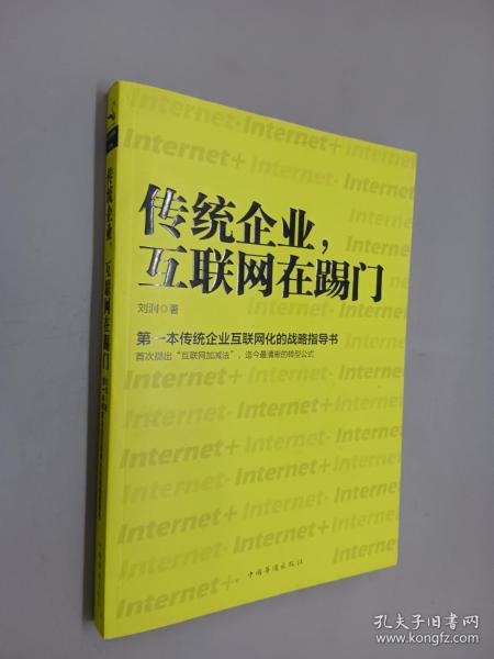 传统企业，互联网在踢门：第一本传统企业互联网化的战略指导书