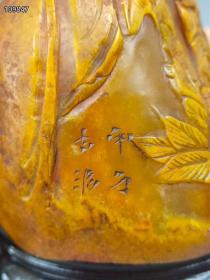 田黄石印章摆件一对，包浆磨损自然，有收藏价值，喜欢的联系。