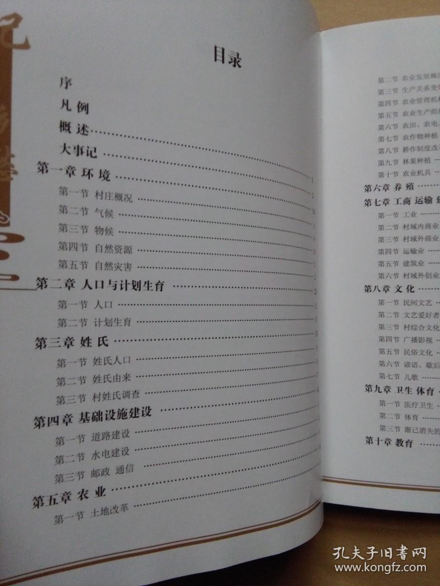 夹河村志（获嘉县）（大16开彩印172页