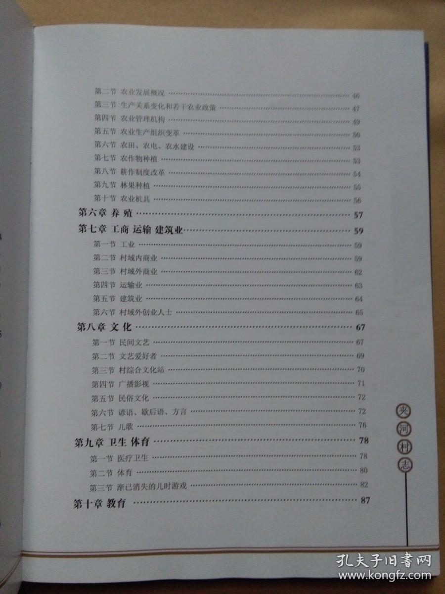 夹河村志（获嘉县）（大16开彩印172页