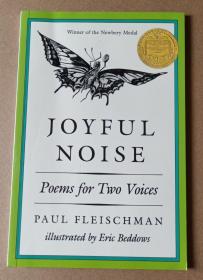 英文诗歌Joyful Noise: Poems for Two Voices保罗·弗莱希曼Paul Fleischman