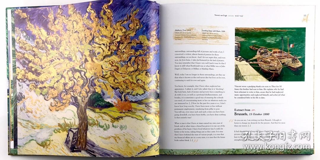 英文Vincent Van Gogh (Masterworks) Hardcover – November 29, 2018