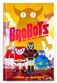 英文漫画BroBots and the Kaiju Kerfuffle!4-8岁