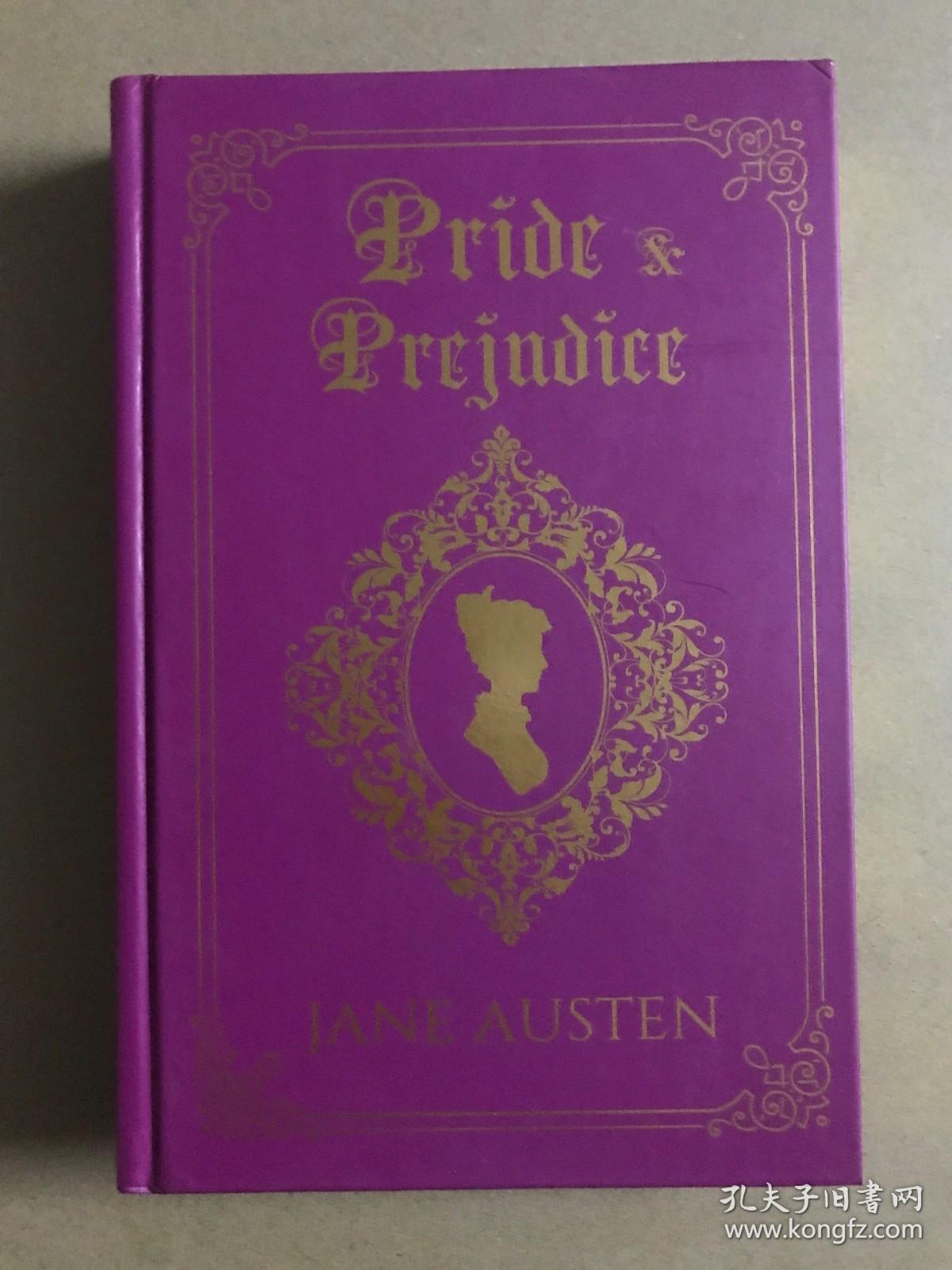 Pride & Prejudice (Deluxe Edition)Jane Austin经典作品英文精装金边珍藏版傲慢与偏见
