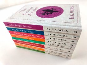 The Complete H. G Wells 8 Books Hardback Collection Set: (The First Men on the Moon, The Island of Dr Moreau, The Invisible Man, The War of the Worlds and Other Short Stories)