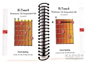英文吉他和弦Guitar Chords: Easy-to-Use, Easy-to-Carry, One Chord on Every Page