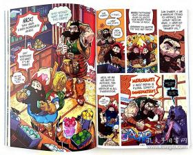 英文漫画Savage Beard of She Dwarf