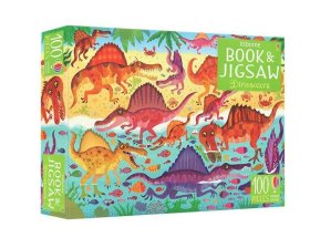 Usborne Picture Puzzle Book Jigsaw Dinosaurs
