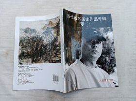 当代著名画家作品专辑     罗江；上海人民美术出版社；大16开；28页；