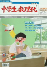 中学生数理化杂志初中八年级数学版2024年1.2.3.4.5.6.7.8月打包