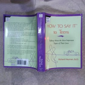 How to Say It to Teens 如何對青少年說