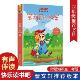 快乐读书吧名师精析导读 宝葫芦的秘密 小学语文 有声伴读彩绘插图版