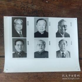 1993年，新当选的八届人大副委员长：孙起孟、雷洁琼、费孝通、秦基伟、李锡铭、王丙乾