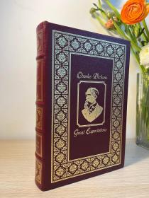 《远大前程》狄更斯，远大前程，Great Expectations ，Charles Dickens， Easton Press 100 Greatest Books，伊斯顿出版社1979年出版真皮精装