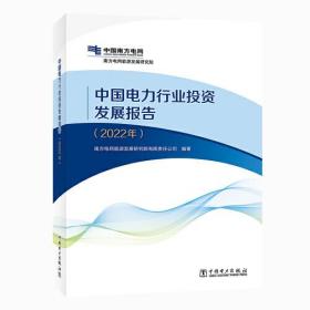 中国电力行业投资发展报告（2022年）