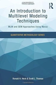 (正版)  多水平模型分析 An Introduction to Multilevel Modeling Techniques-3E  (需预定或E版)