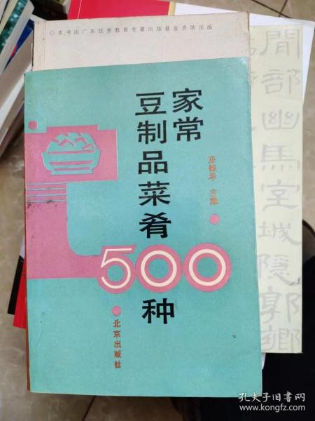 家常豆制品菜肴500种