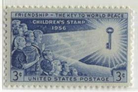 美国1956年儿童邮票
