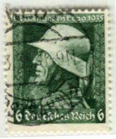 德国1935年国防军军人邮票