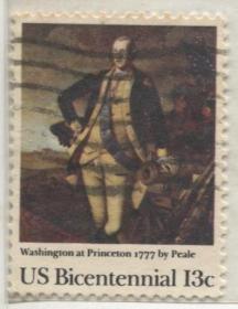 美国华盛顿在普林斯顿1777