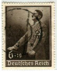 德国希特勒演讲邮票