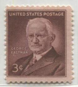 美国乔治•伊斯特曼普通邮票
