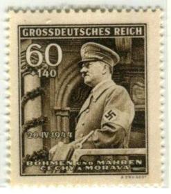 德国1944年希特勒邮票（二）