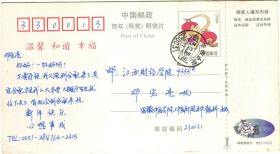 1996年鼠年中国邮政贺年（有奖）明信片033