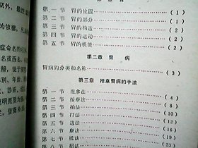 《胃病推拿法》（1964年）