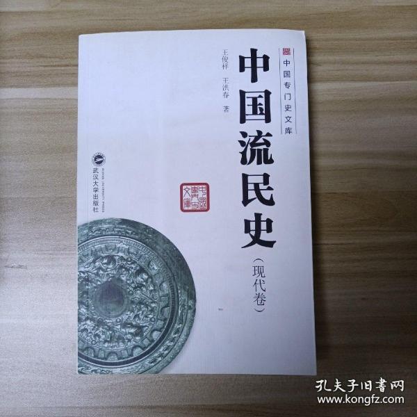 中国专门史文库 中国流民史（现代卷）