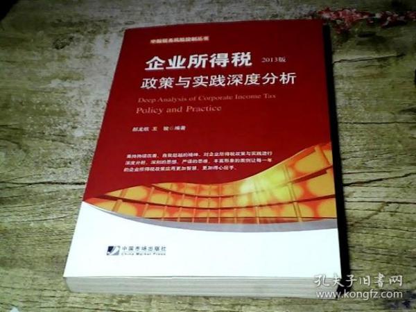 中翰税务风险控制丛书：企业所得税政策与实践深度分析（2013版）