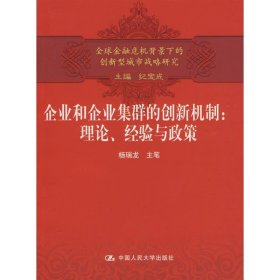 企业和企业集群的创新机制:理论、经验与政策