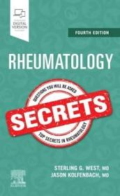 现货 Rheumatology Secrets [9780323641869]