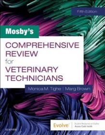 现货 Mosby's Comprehensive Review for Veterinary Technicians[9780323596152]