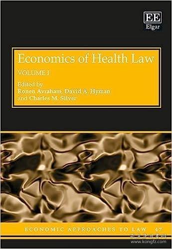 现货Economics of Health Law[9781781003879]