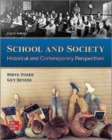 现货School and Society: Historical and Contemporary Perspectives[9780078110481]