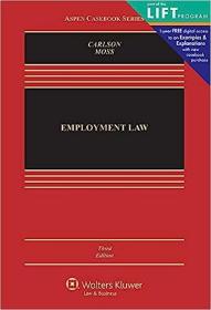 现货Employment Law[9781454816072]