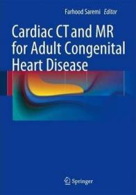 现货 Cardiac Ct And Mr For Adult Congenital Heart Disease [9781461488743]