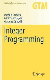 现货Integer Programming (2014)[9783319110073]