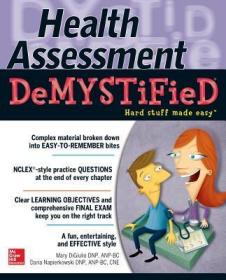 现货 Health Assessment Demystified [9780071772013]