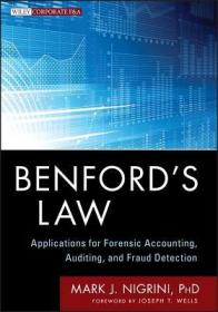 现货Benford's Law (Wiley Corporate F&a)[9781118152850]