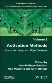 现货 Activation Methods: Sonochemistry and High Pressure[9781786305107]