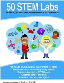 现货50 STEM Labs - Science Experiments for Kids[9781312502406]