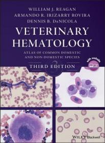 现货 Veterinary Hematology: Atlas of Common Domestic and Non-Domestic Species[9781119064817]