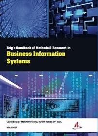 现货BRIG"s Handbook of Methods & Research in Business Information Systems[9781788351287]