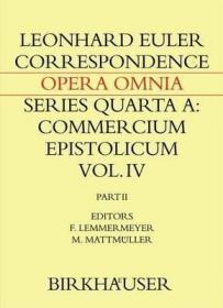 现货Correspondence of Leonhard Euler with Christian Goldbach: Volume 2 (2016)[9783034808804]